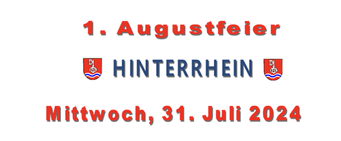 1. Augustfeier